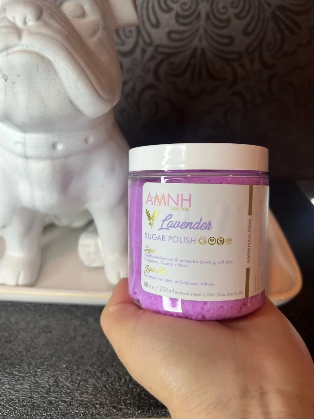 Lavender Sugar Polish -Exfoliating Body Scrub
